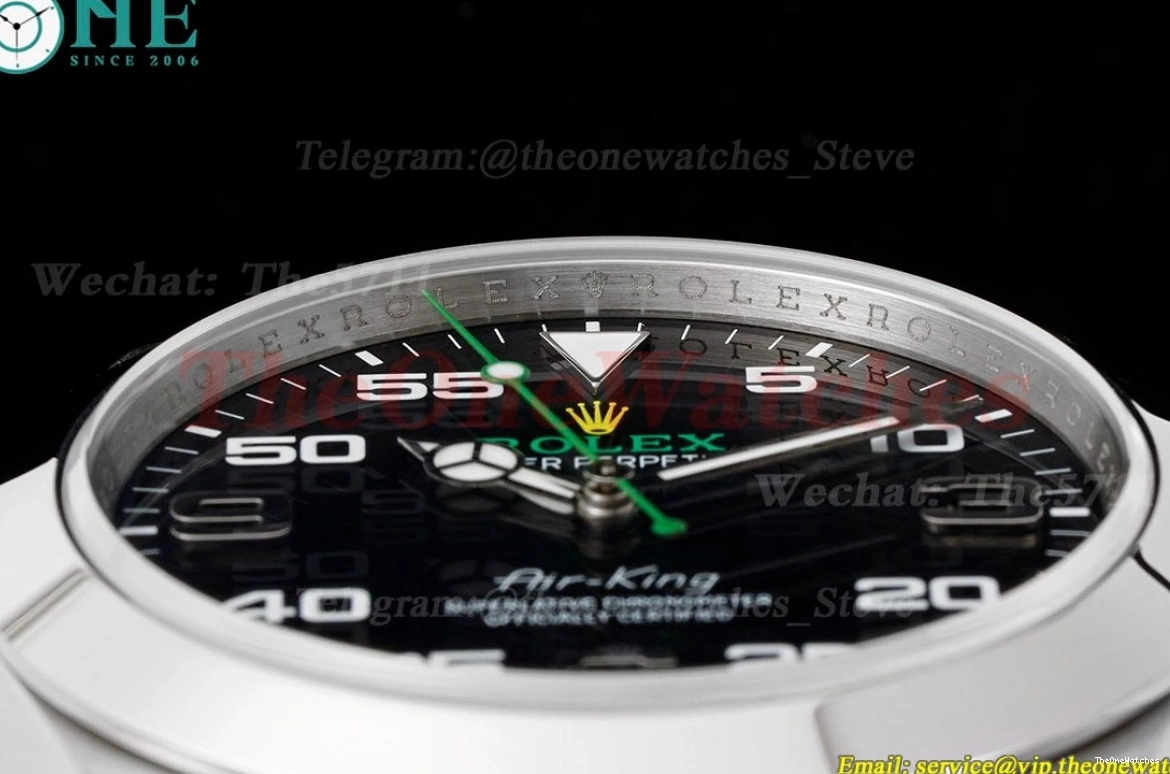 Num 116900 SA3131 Airking SS SS Black JDF 904L 40mm 0409